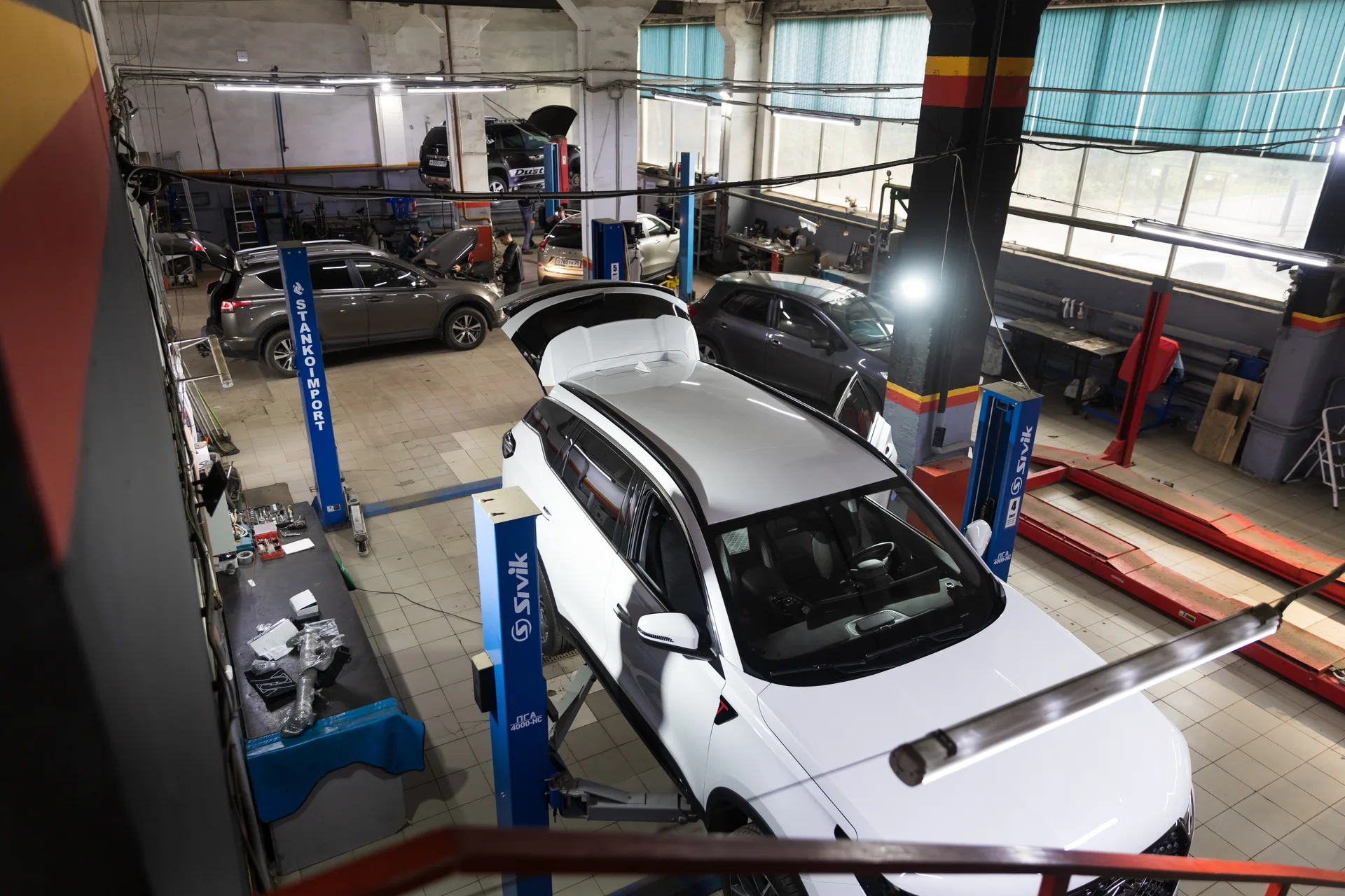 Ремзона автотехцентра USAVE AUTO в Архангельске